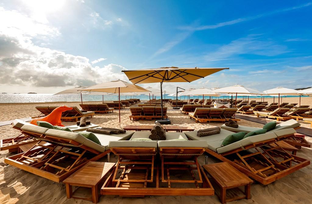 sachin and babi light blue dress Ushuaia Beach Club FAQ, Details & Upcoming Events - Ibiza - Discotech